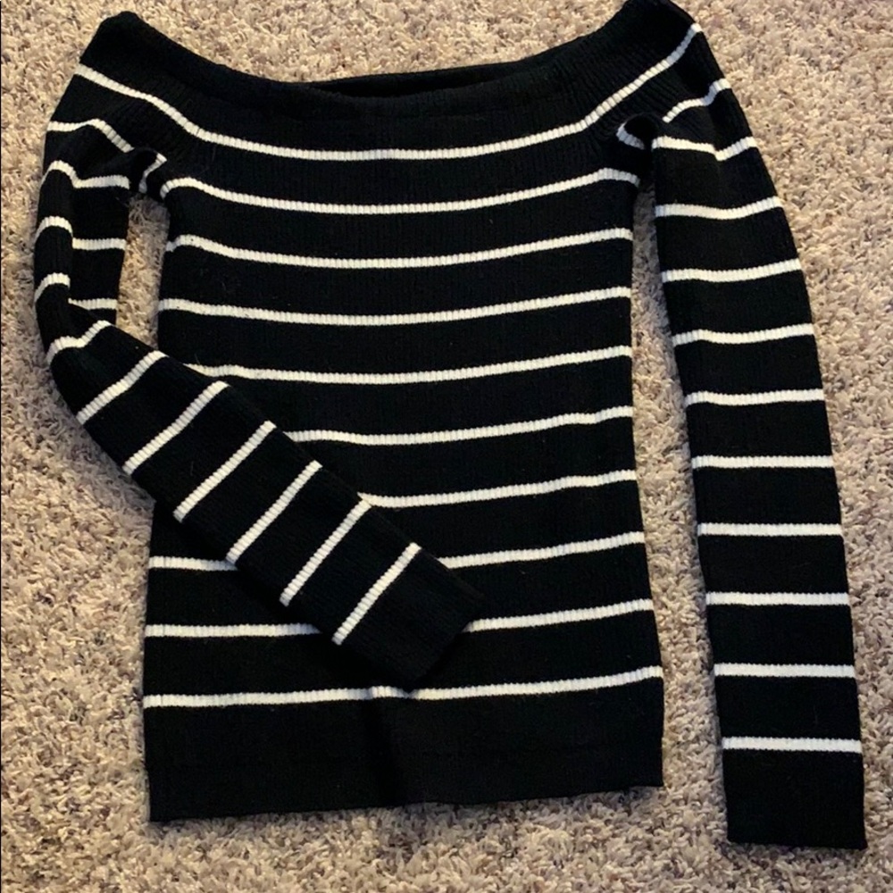 Warm Striped Sweater
